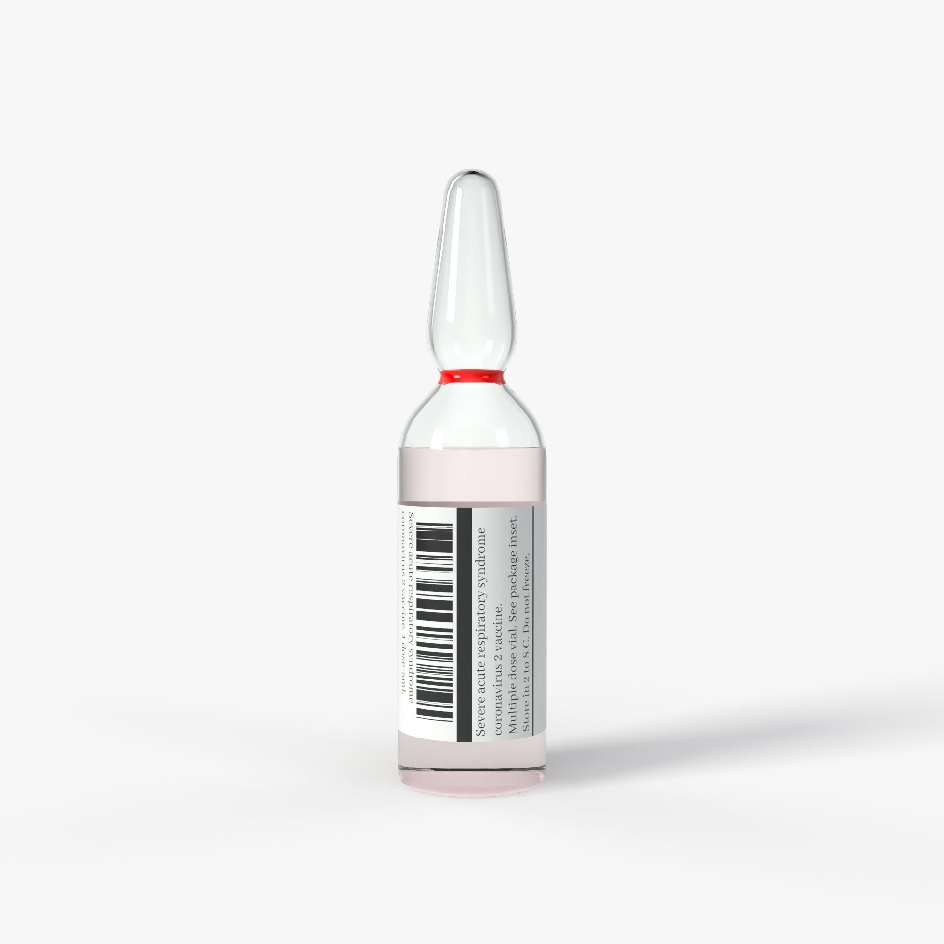 Vaccine Set with PBR Textures 3D model_2