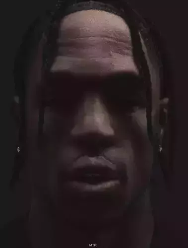 3D Character design Travis scott 3D model