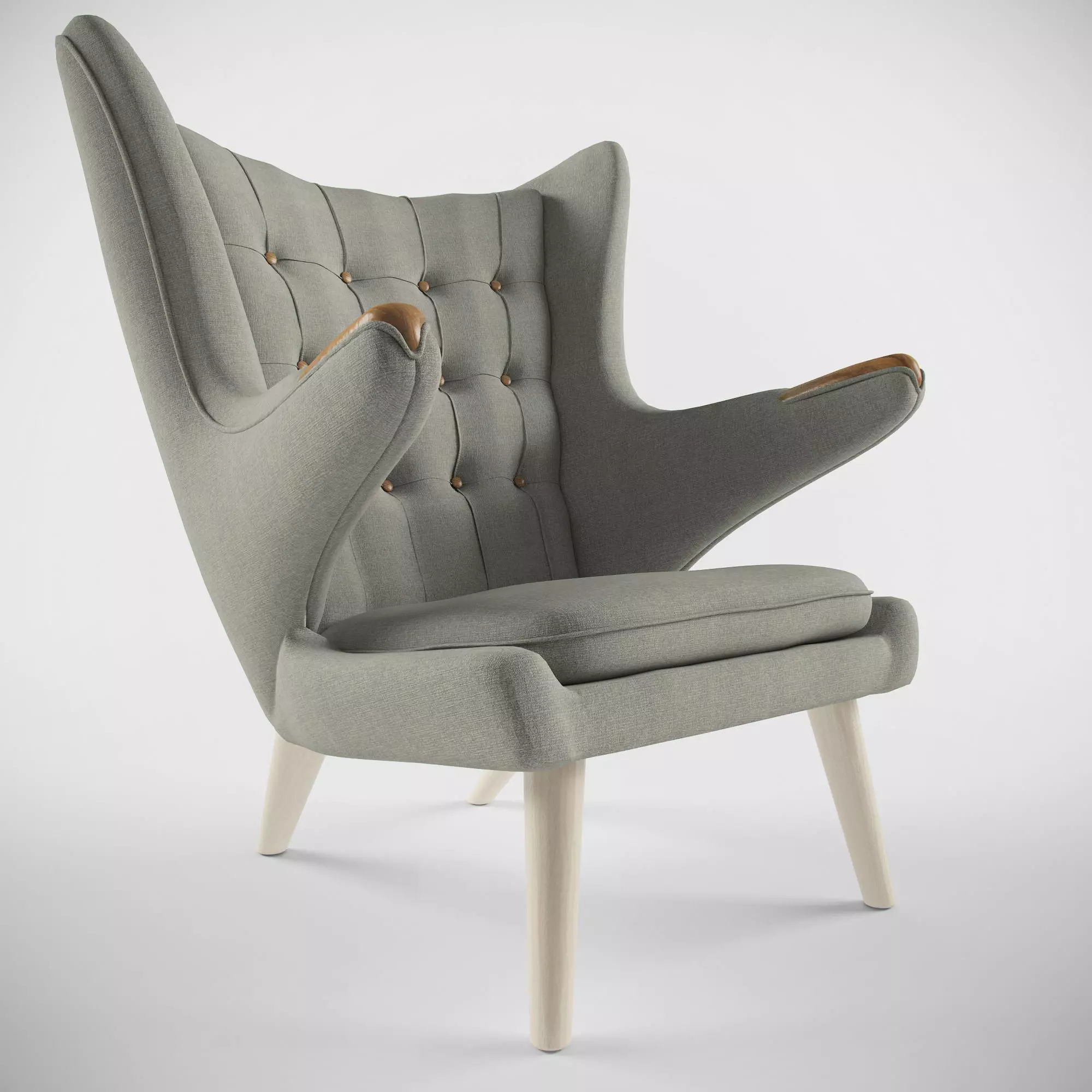 Papa Bear chair Free 3D model