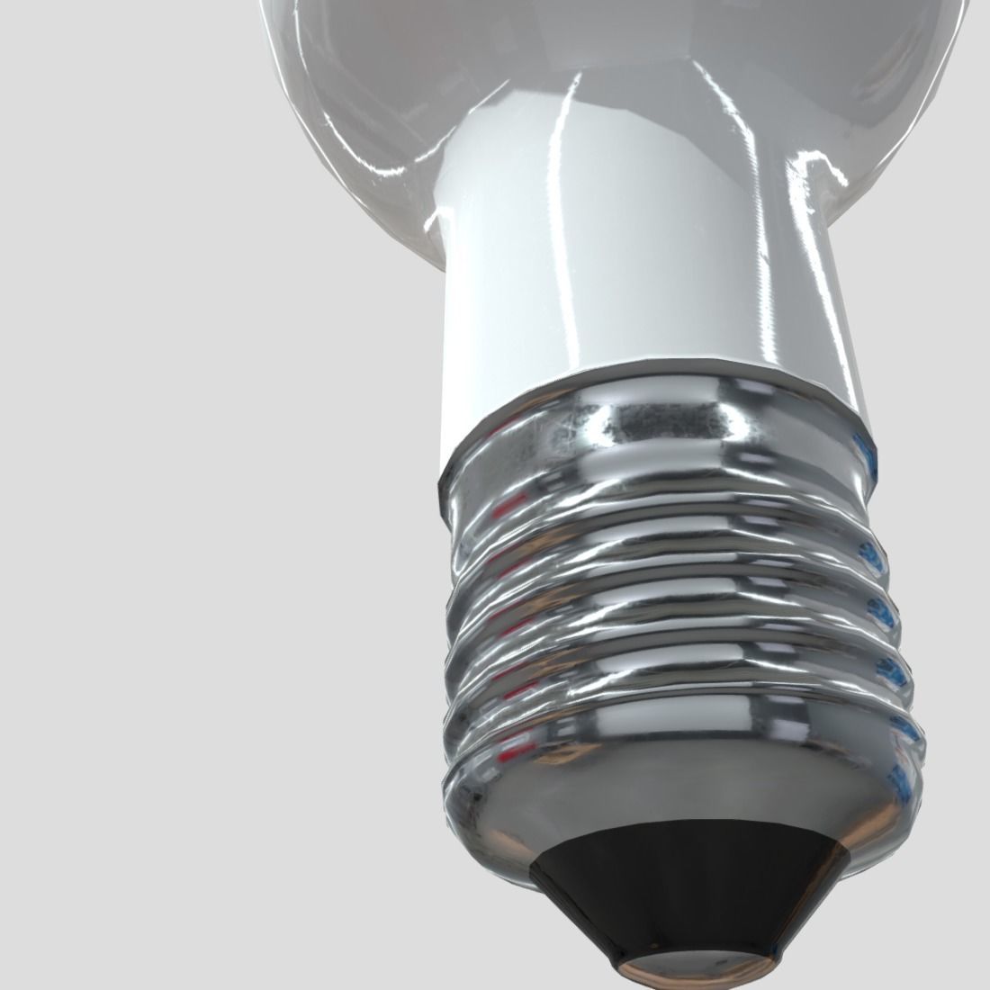 Light Bulb 4 Low-poly 3D model_13