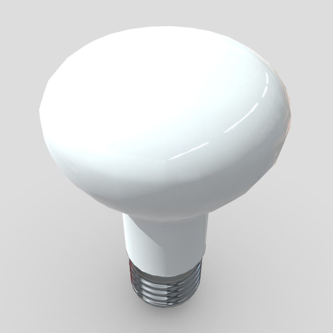 Light Bulb 4 Low-poly 3D model_5
