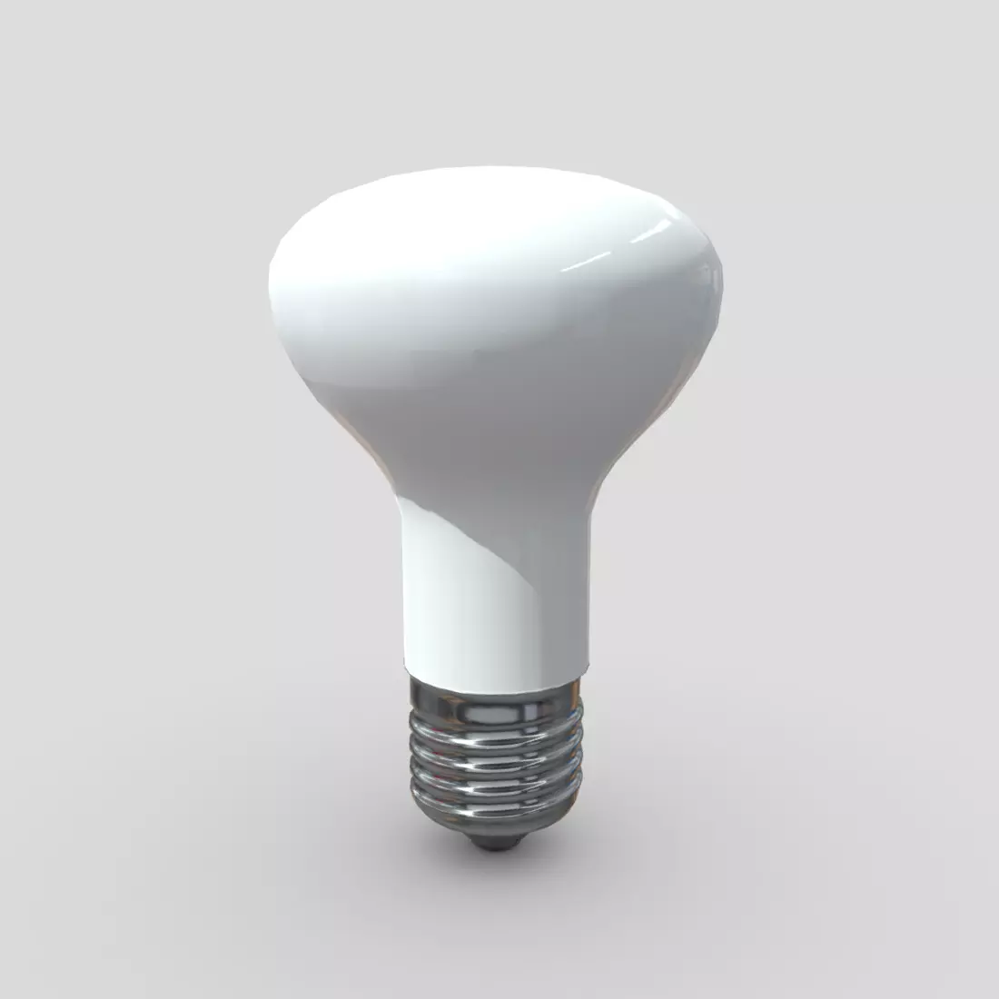 Light Bulb 4 Low-poly 3D model_0
