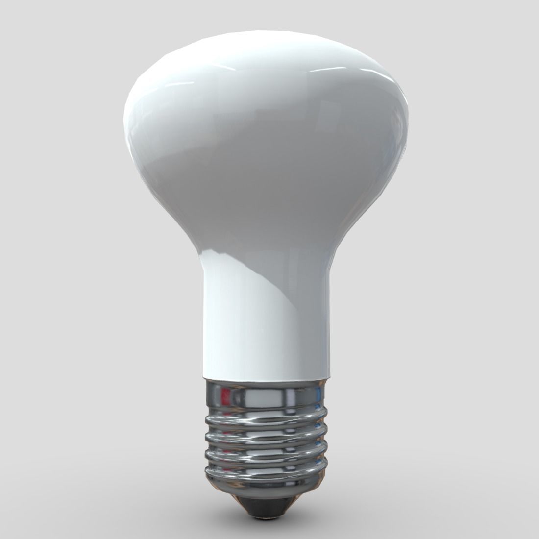 Light Bulb 4 Low-poly 3D model_3