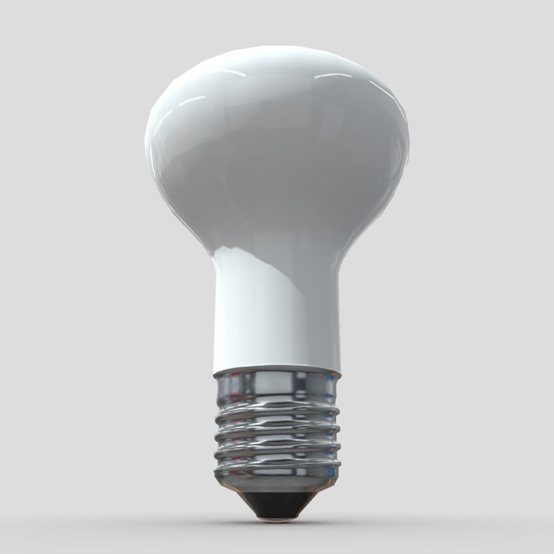 Light Bulb 4 Low-poly 3D model_11