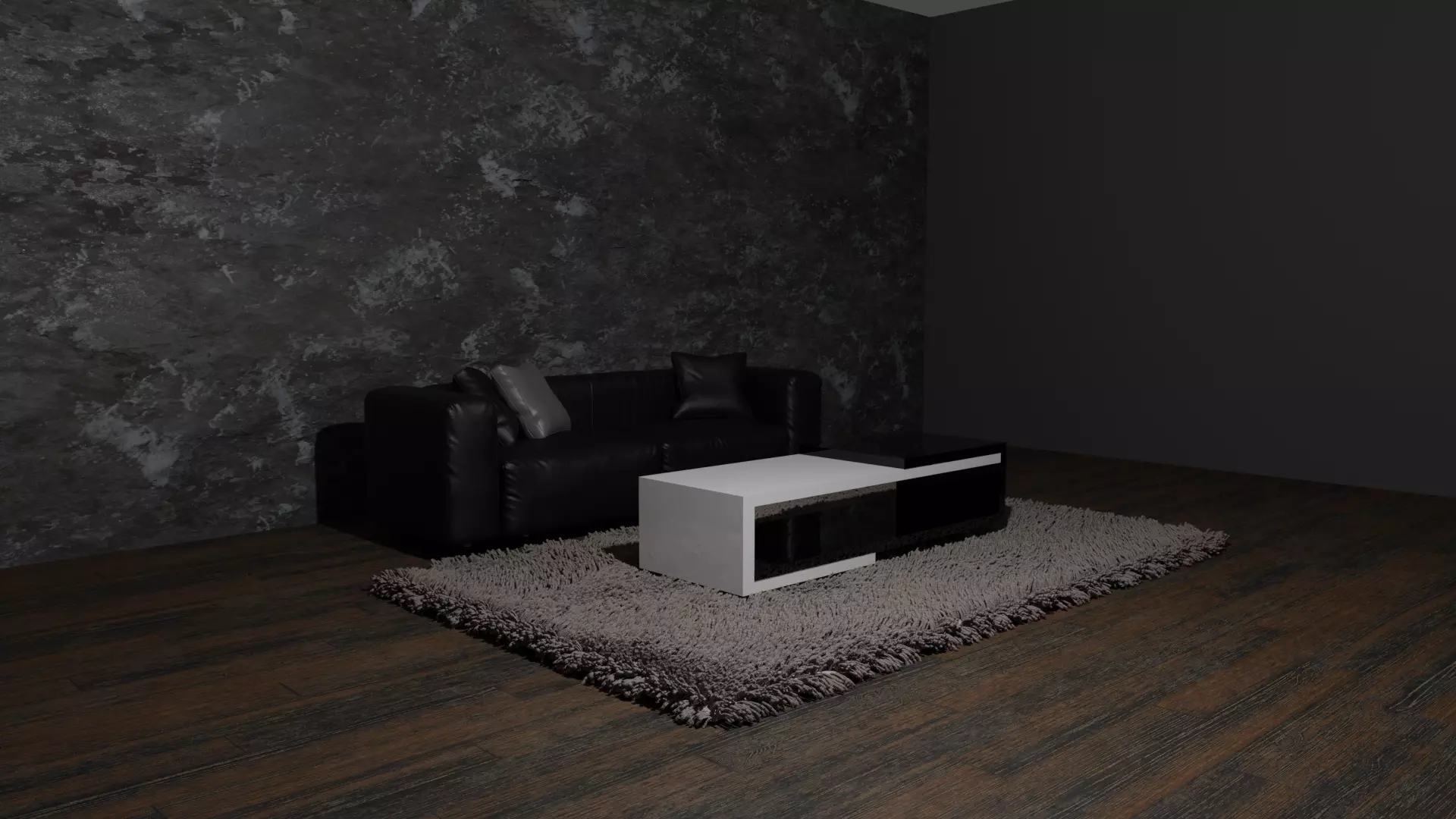 Table coffee Free 3D model_0