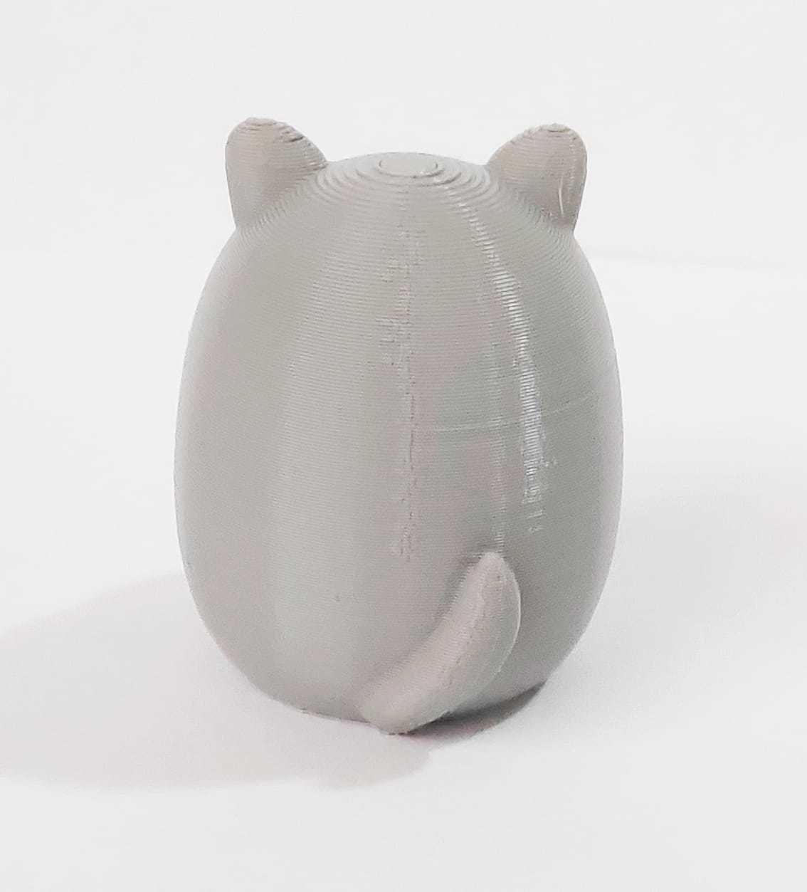 Raccoon with heart to decorate and play 3D print model_7