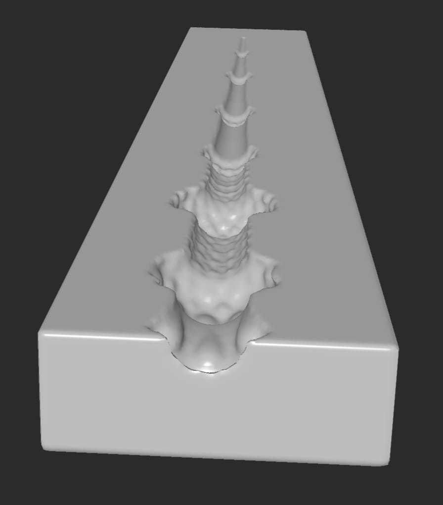 MakeIT Harry Potter Elder Wand Mold 3D 3D model_4