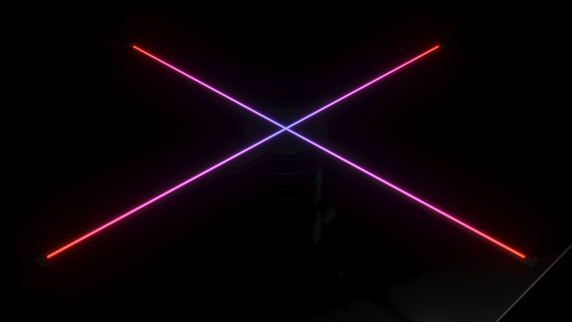 Wi-Fi 3D Hologram LED Fan Projector 3D model_1