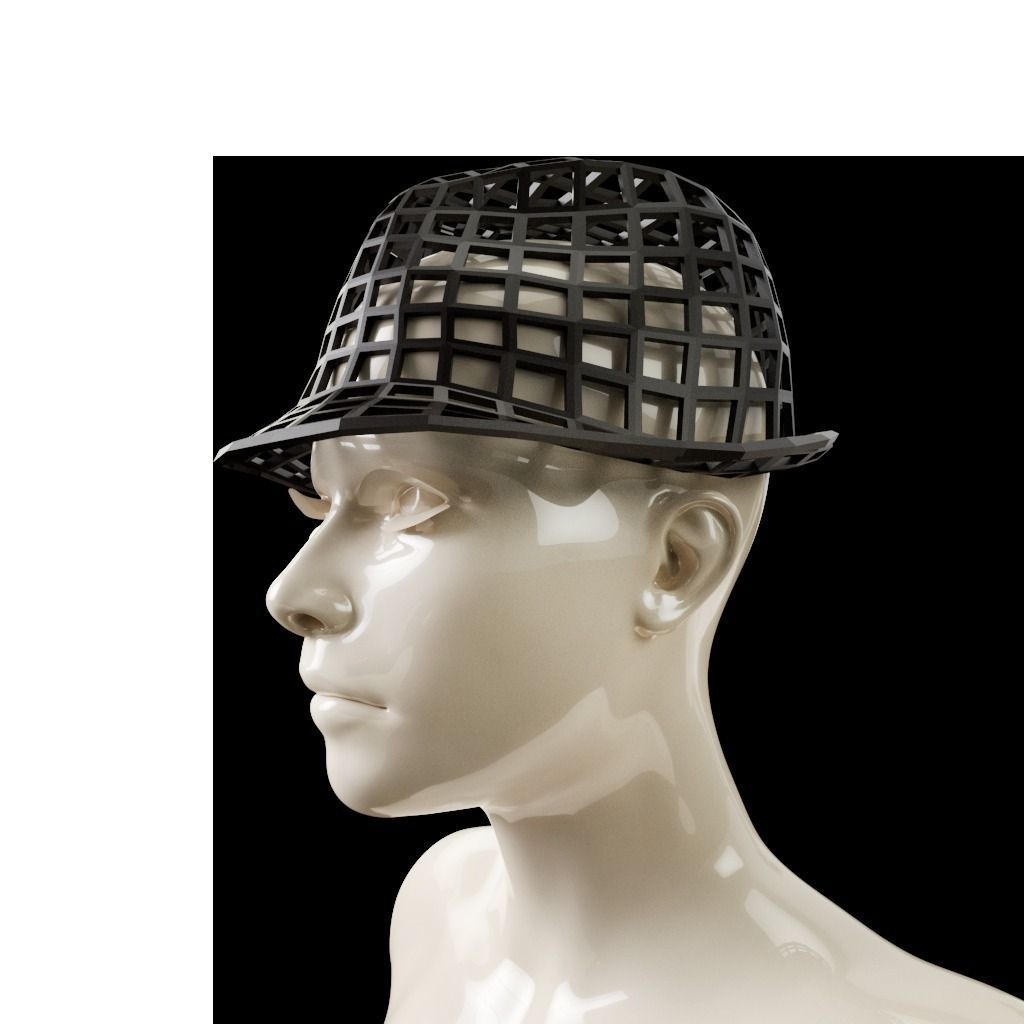 Trilby GLS Hat 3D print model_0