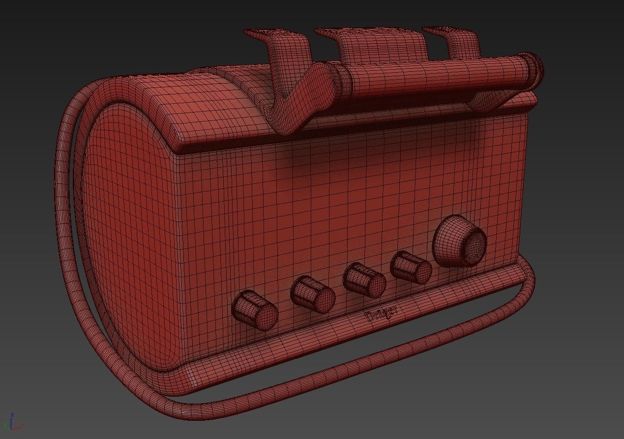 Portable Lung Ventilator Oxylog 300 plus 3D model_10