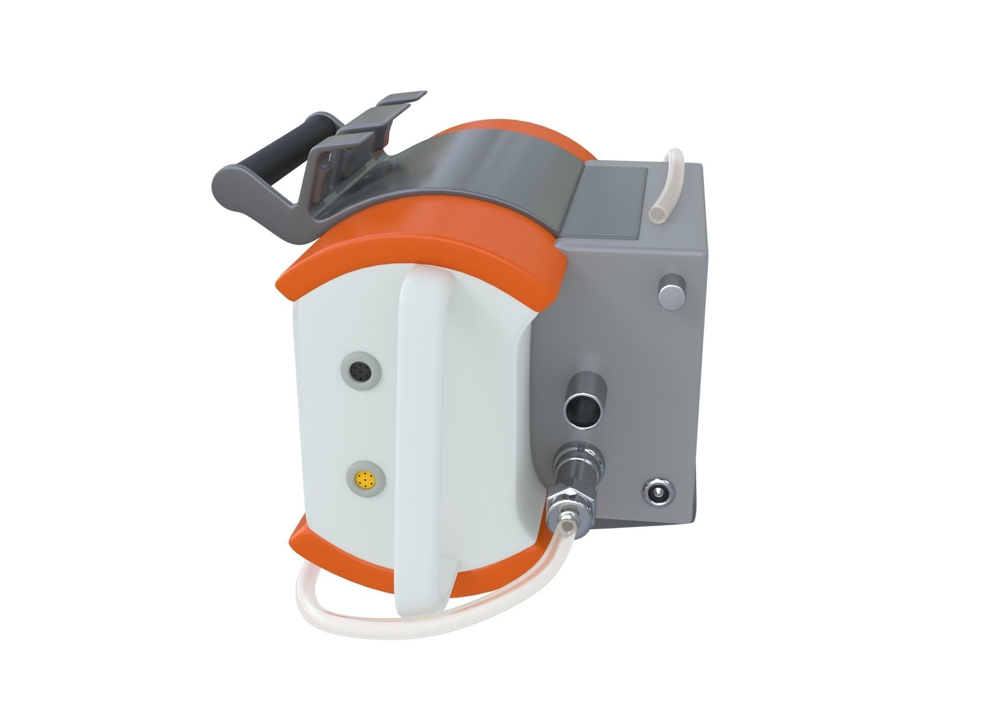 Portable Lung Ventilator Oxylog 300 plus 3D model_3