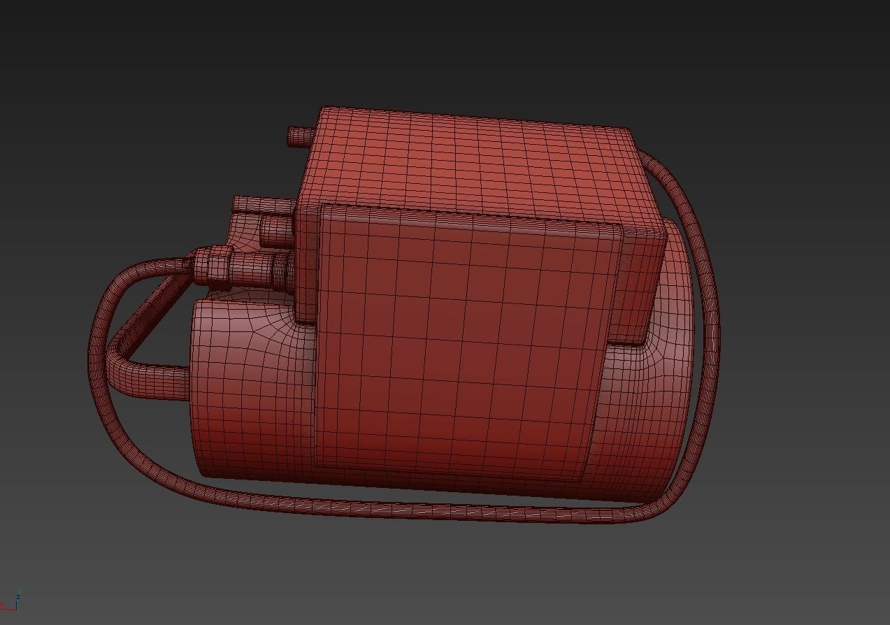 Portable Lung Ventilator Oxylog 300 plus 3D model_18
