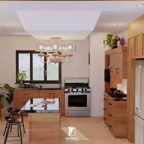 Rustic Kitchen Scene