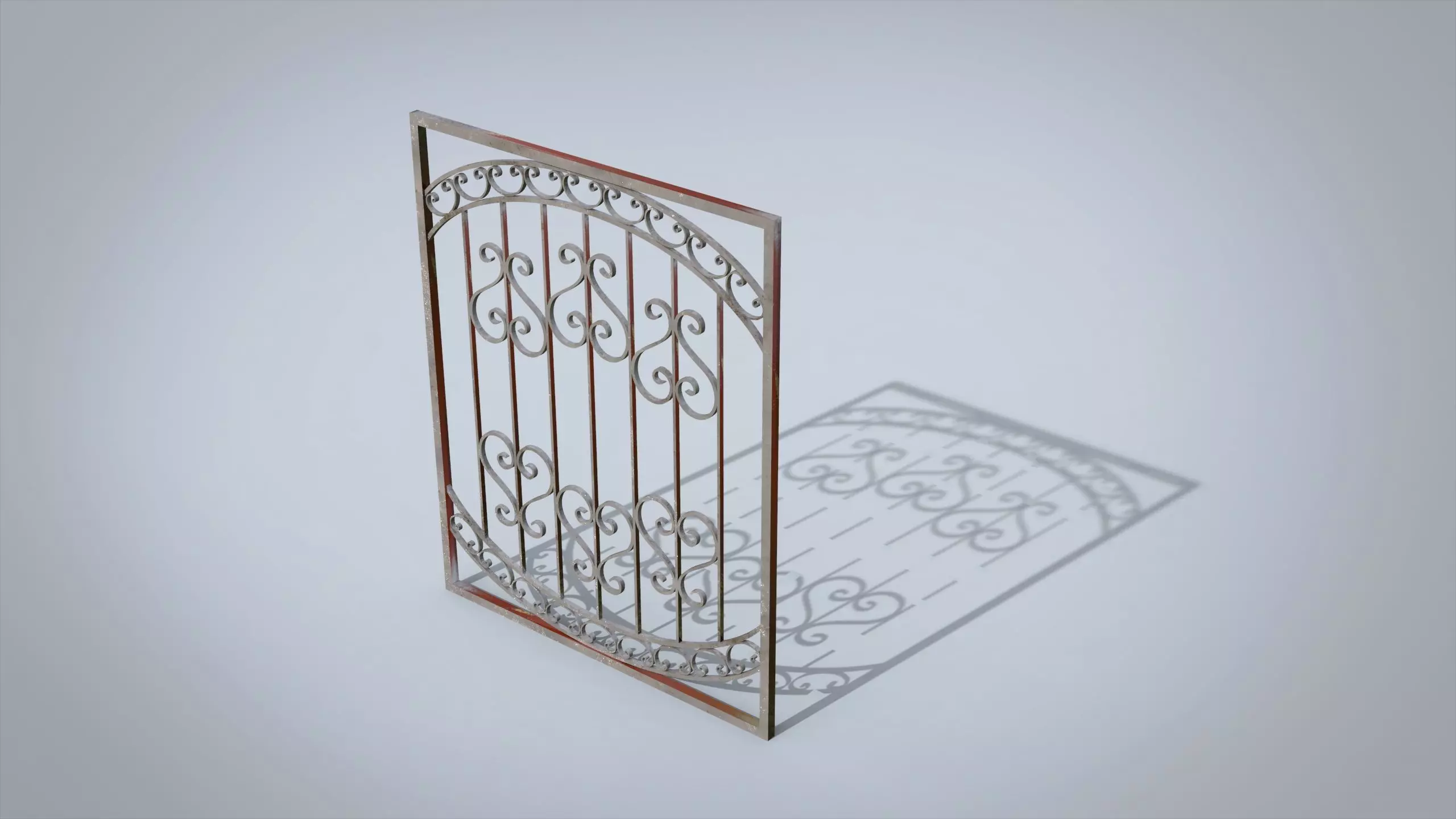 Window lattice 3D model_0