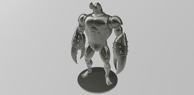 Crablante - One Punch Man 3D print model
