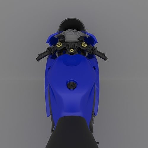 Motorcycle Yamaha YZF-M1 Racing 2020 Ready to Print STL File 3D print model 6