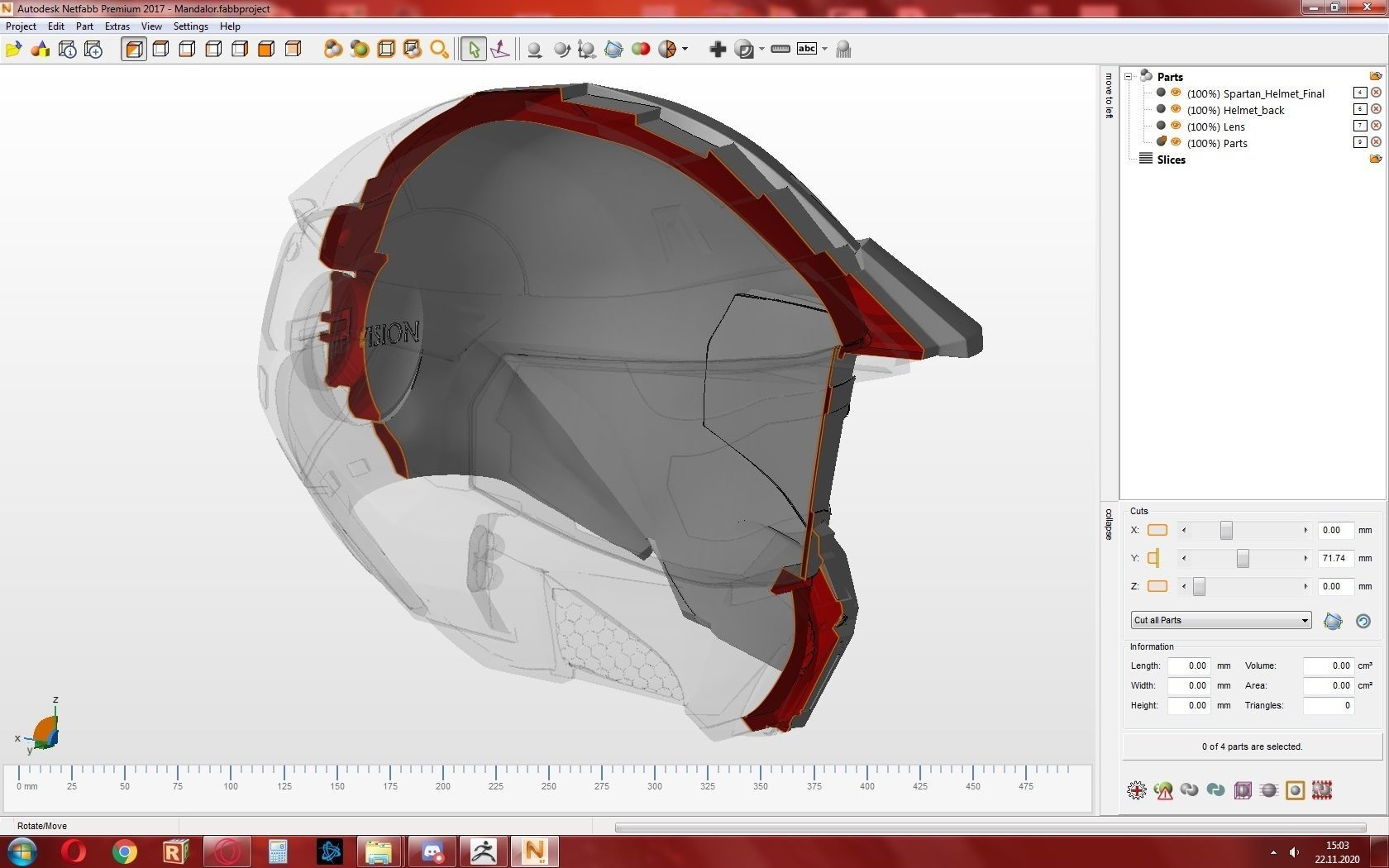HALO Spartan Helmet 3D print model_23