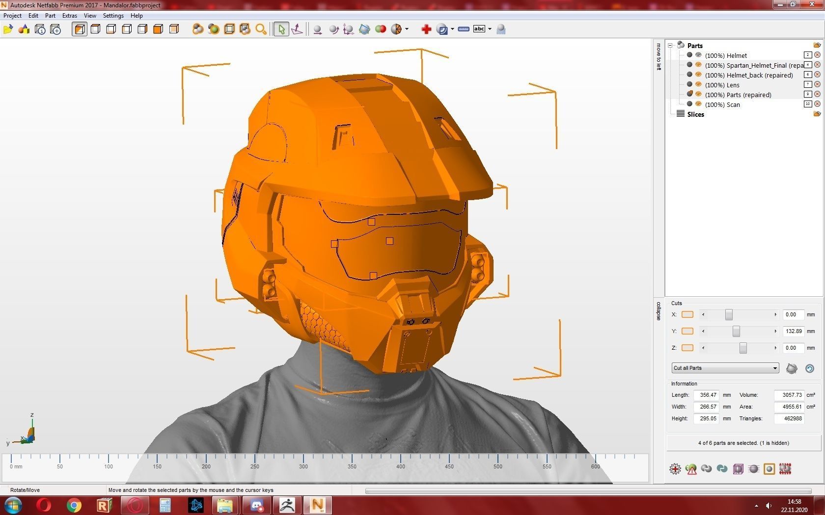 HALO Spartan Helmet 3D print model_22