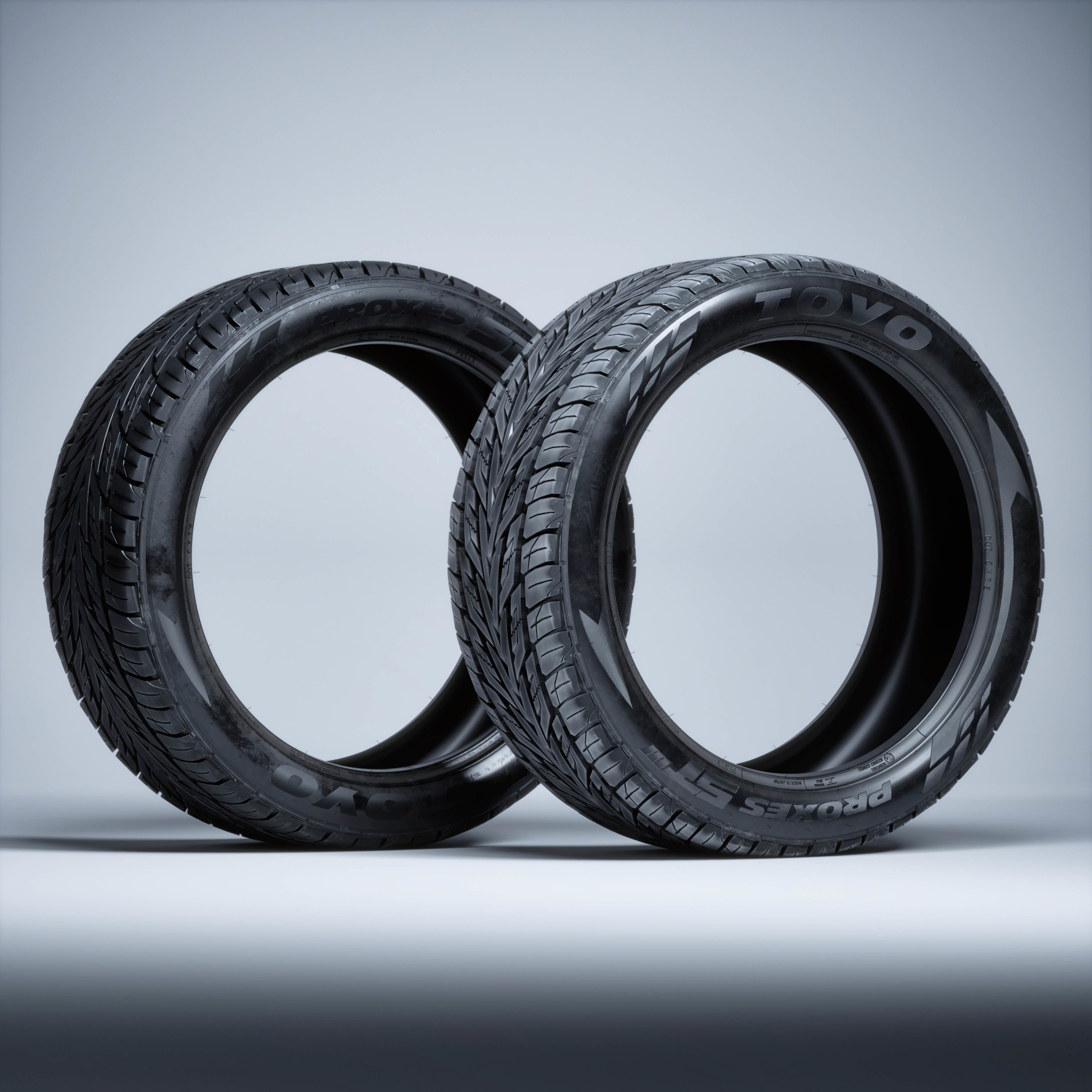 TOYO PROXES ST3 Low-poly 3D model_12