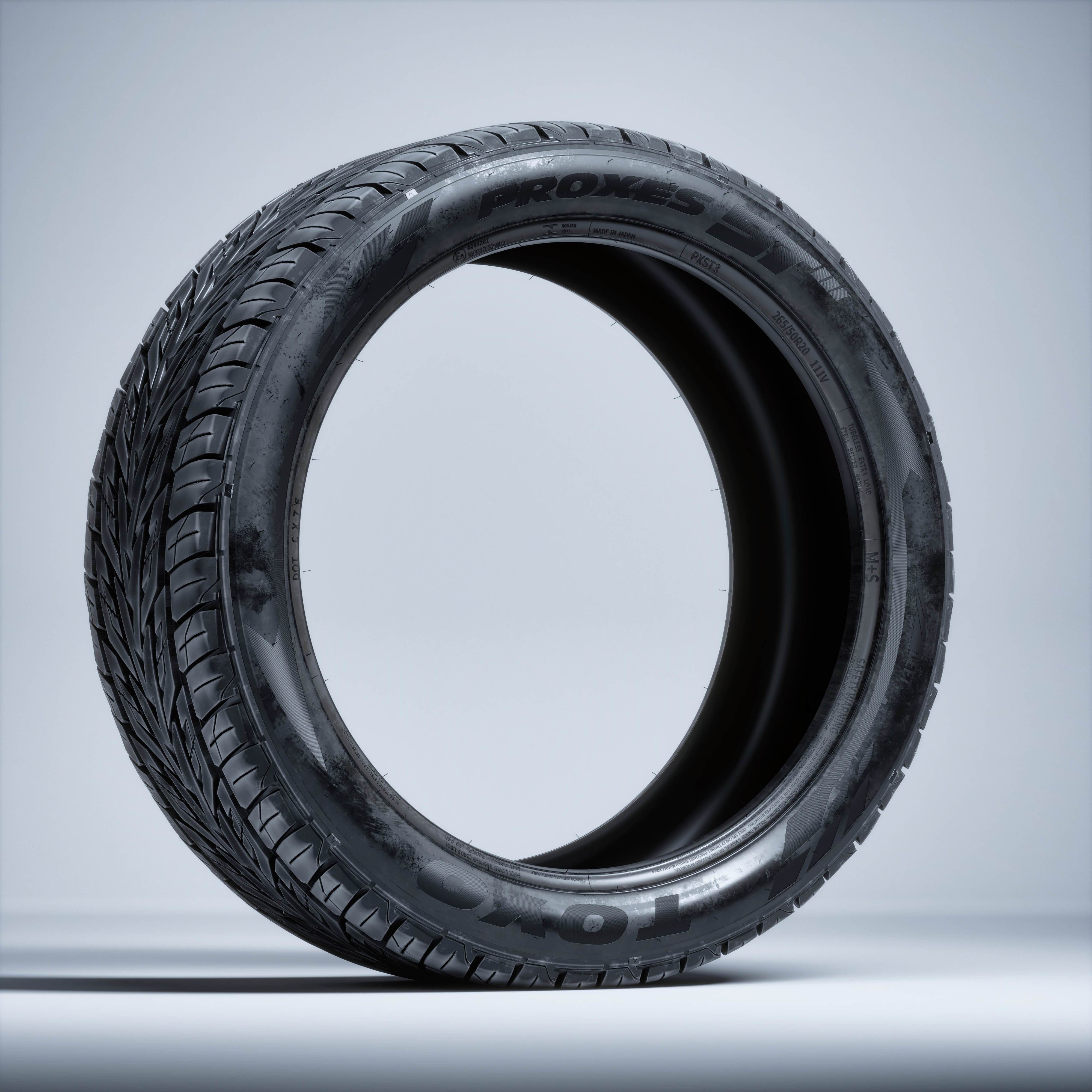 TOYO PROXES ST3 Low-poly 3D model_1