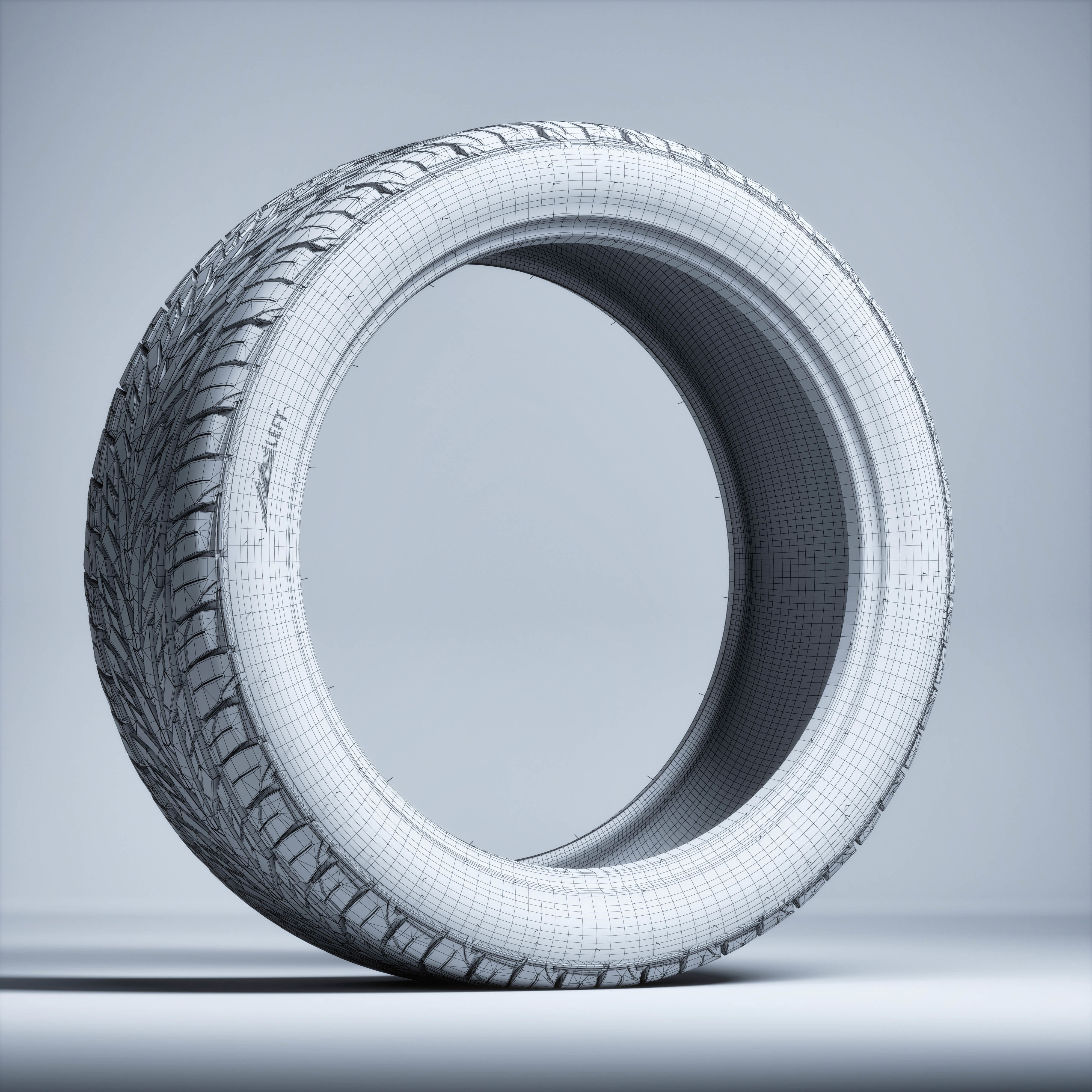 TOYO PROXES ST3 Low-poly 3D model_5