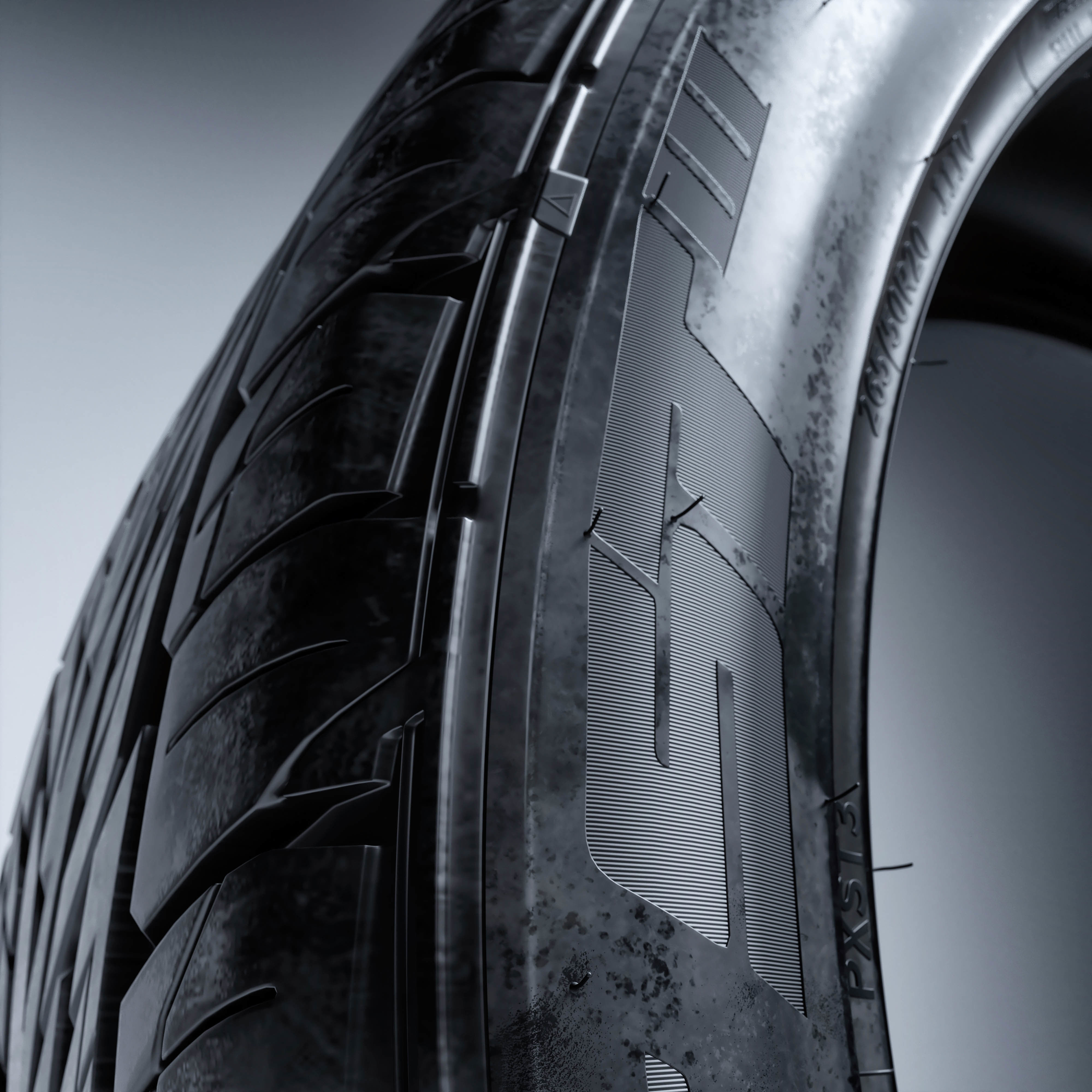 TOYO PROXES ST3 Low-poly 3D model_2