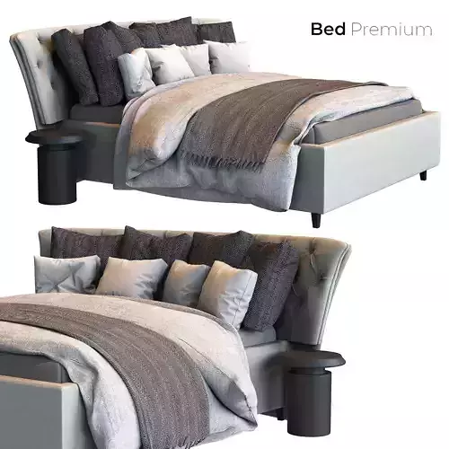bed premium 3D model