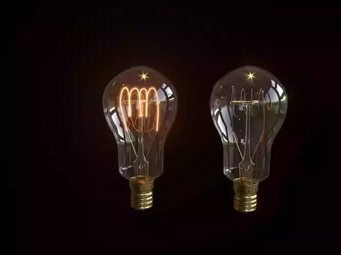 Candelabra Bulb 3D model