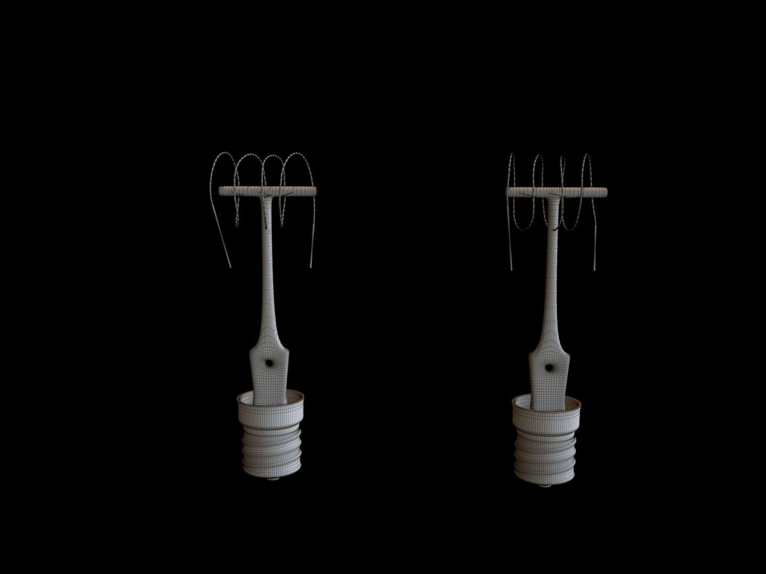 Candelabra Bulb 3D model_6