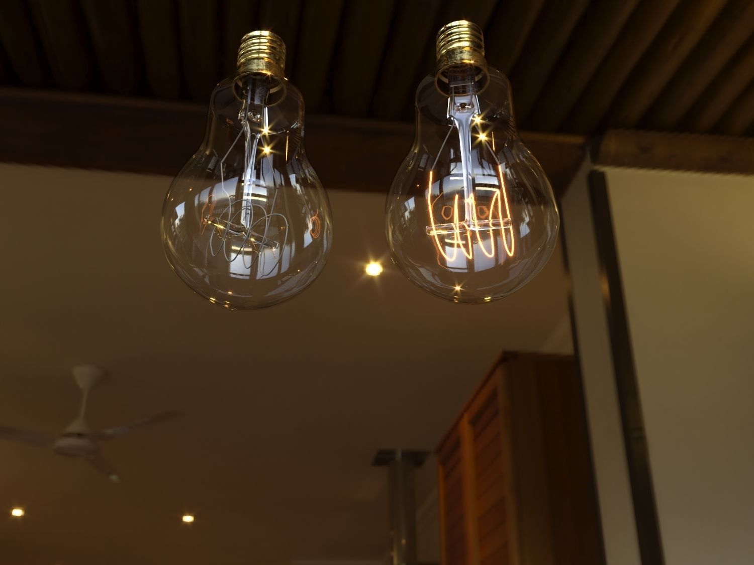 Candelabra Bulb 3D model_2