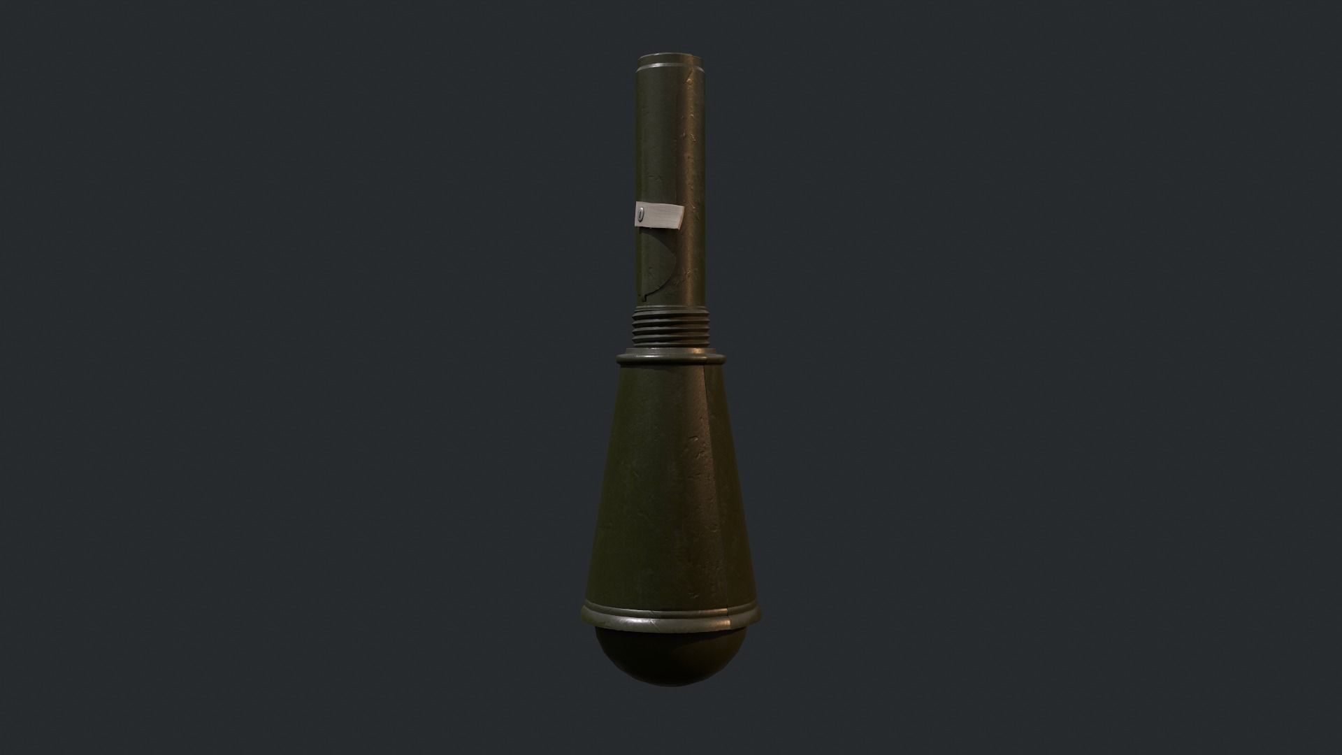 WW2 Soviet Hand Grenade RPG-6 - 4K PBR Low-poly  Low-poly 3D model_8