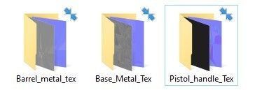 Sci-Fi Glock Low-poly 3D model_15