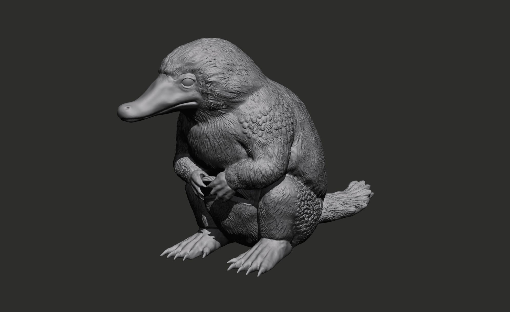 Harry Potter - Niffler - Fantastic Beasts and Where to Find Them 3D print model_8