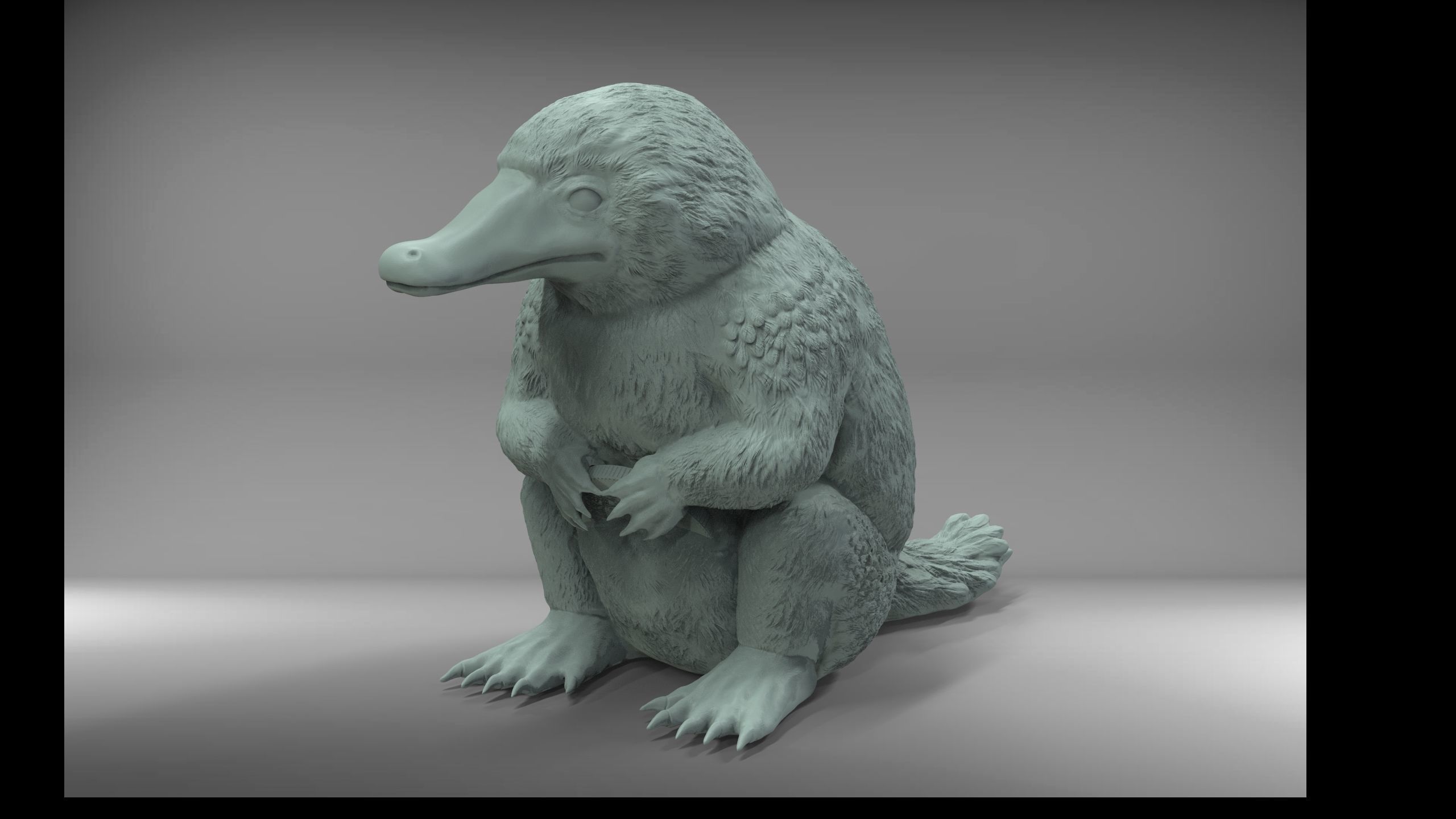Harry Potter - Niffler - Fantastic Beasts and Where to Find Them 3D print model_4