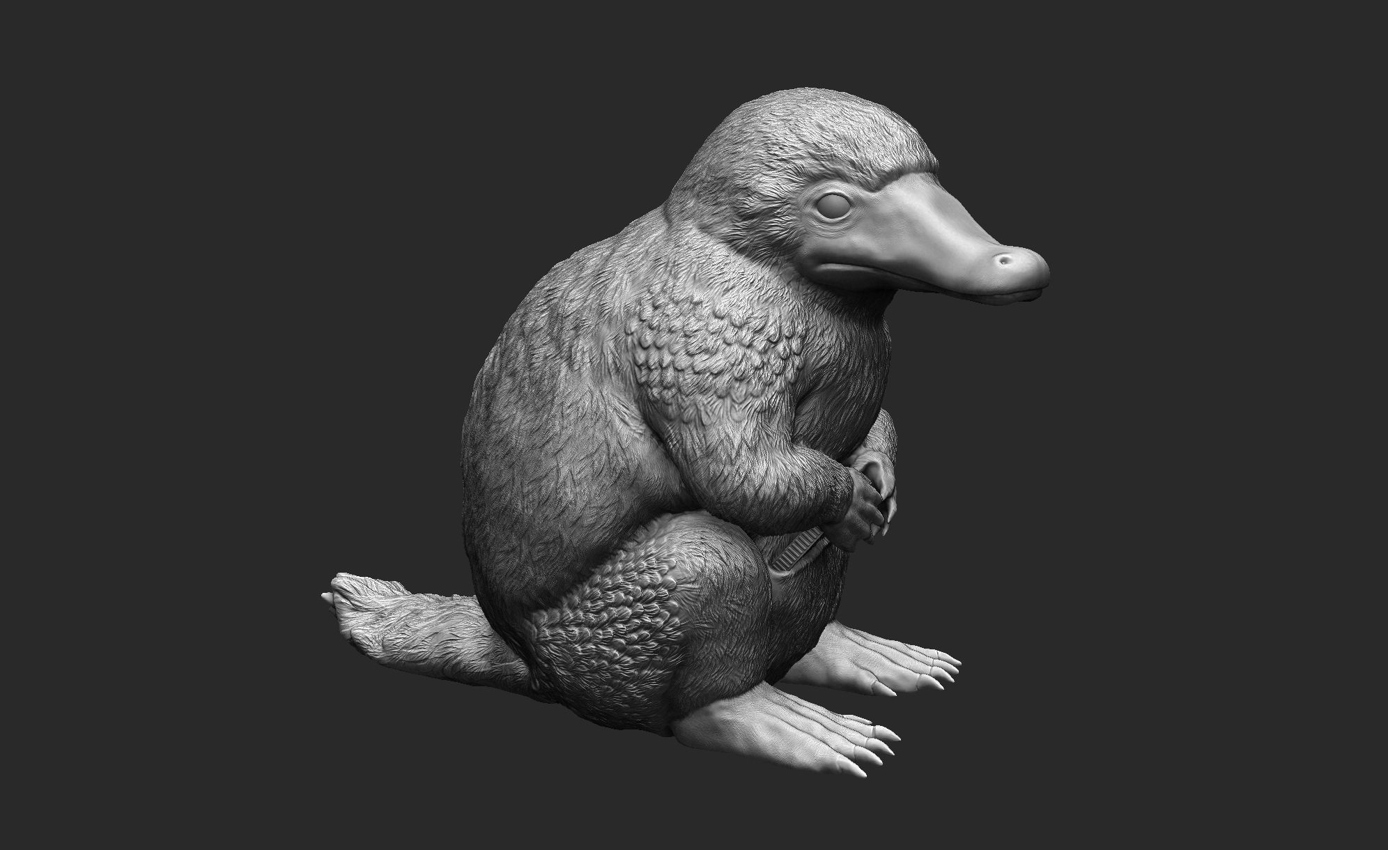 Harry Potter - Niffler - Fantastic Beasts and Where to Find Them 3D print model_7