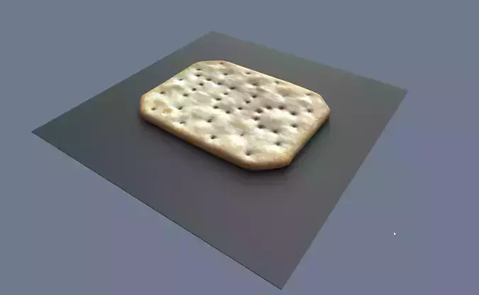 Crackers 3D Model cracker