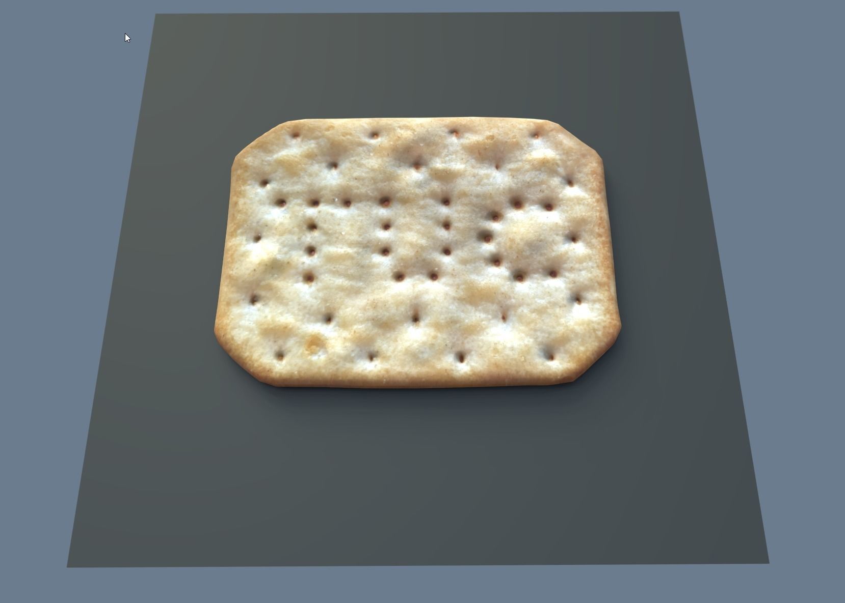 Crackers 3D Model cracker Low-poly 3D model_3