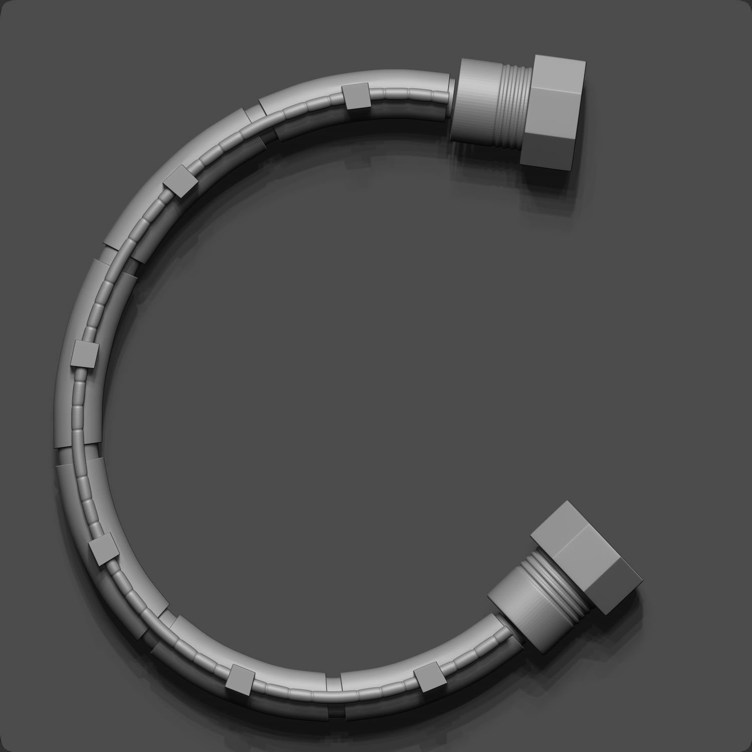 55 IMM Brushes Hoses And Tubes Low-poly 3D model_35