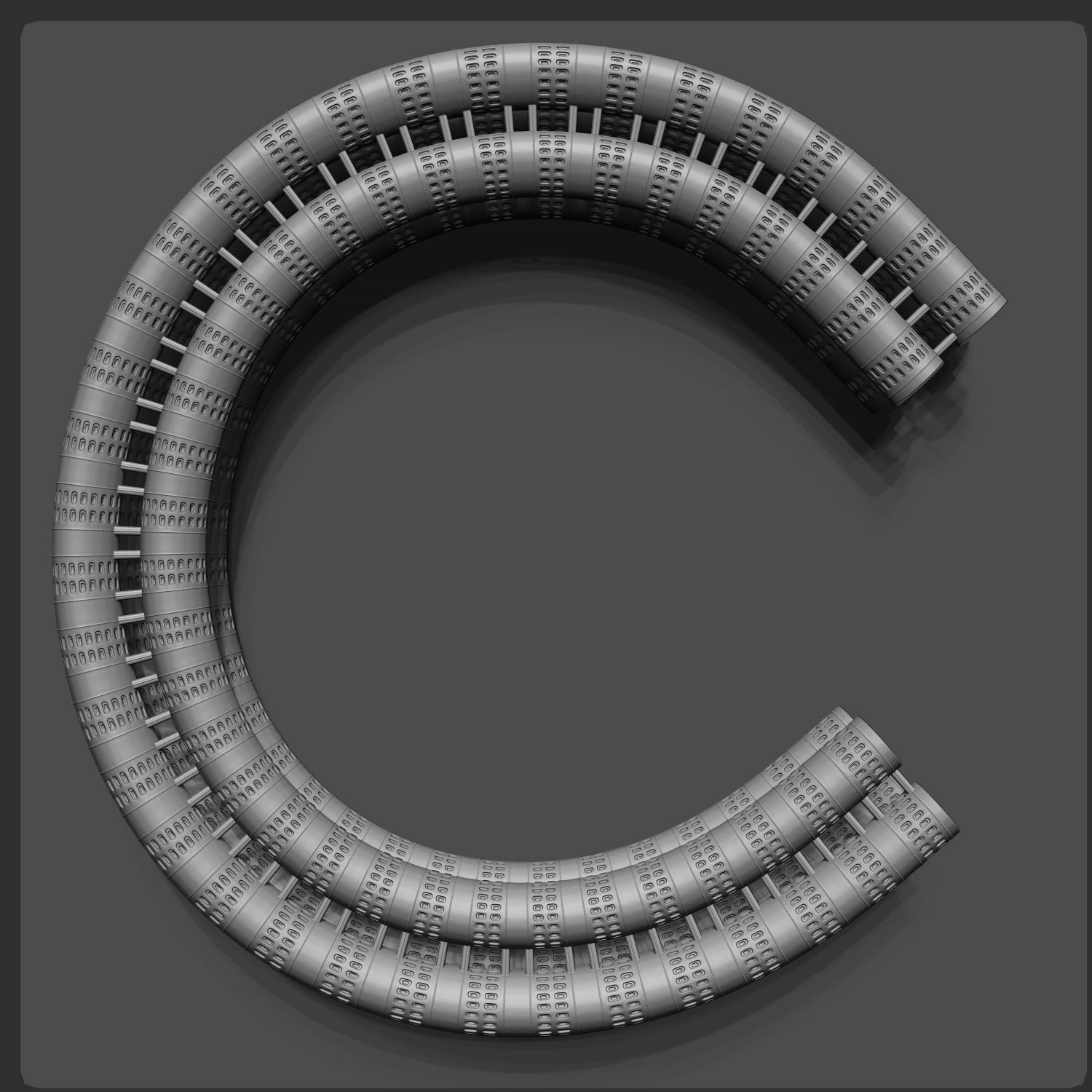 55 IMM Brushes Hoses And Tubes Low-poly 3D model_39