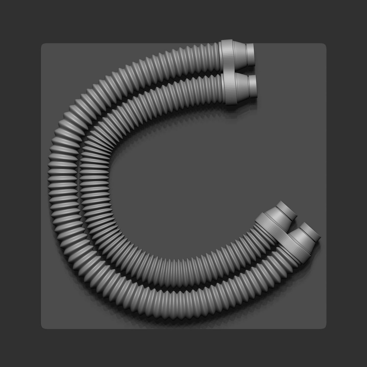 55 IMM Brushes Hoses And Tubes Low-poly 3D model_14