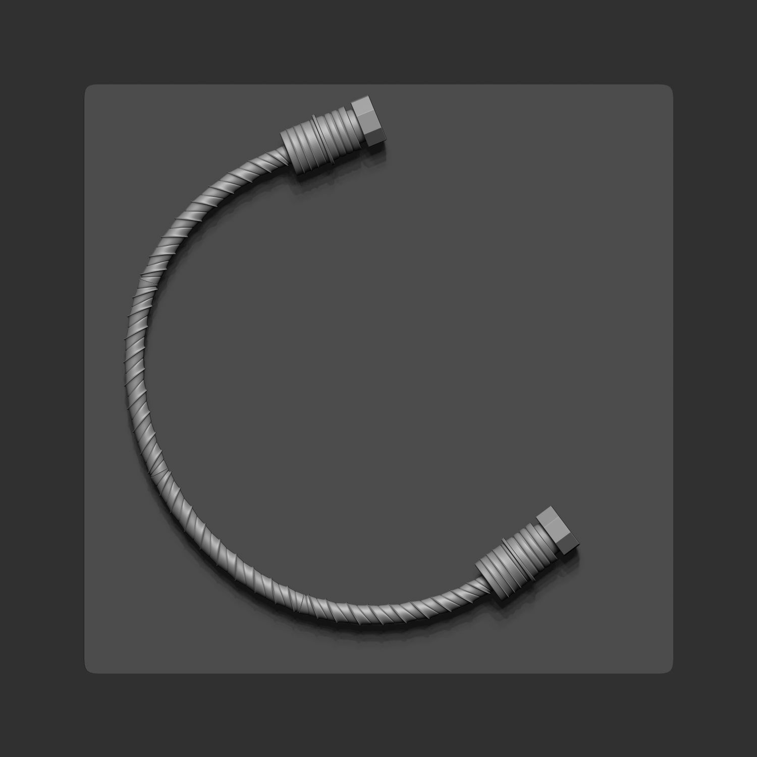 55 IMM Brushes Hoses And Tubes Low-poly 3D model_19