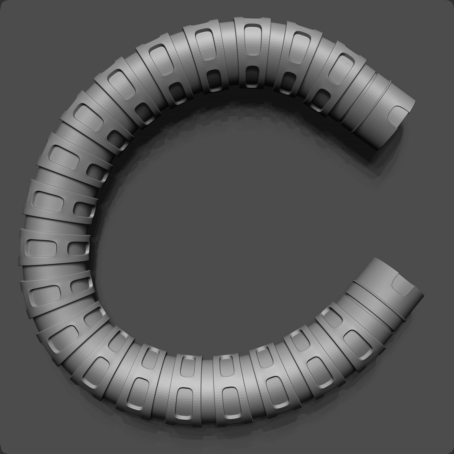 55 IMM Brushes Hoses And Tubes Low-poly 3D model_48