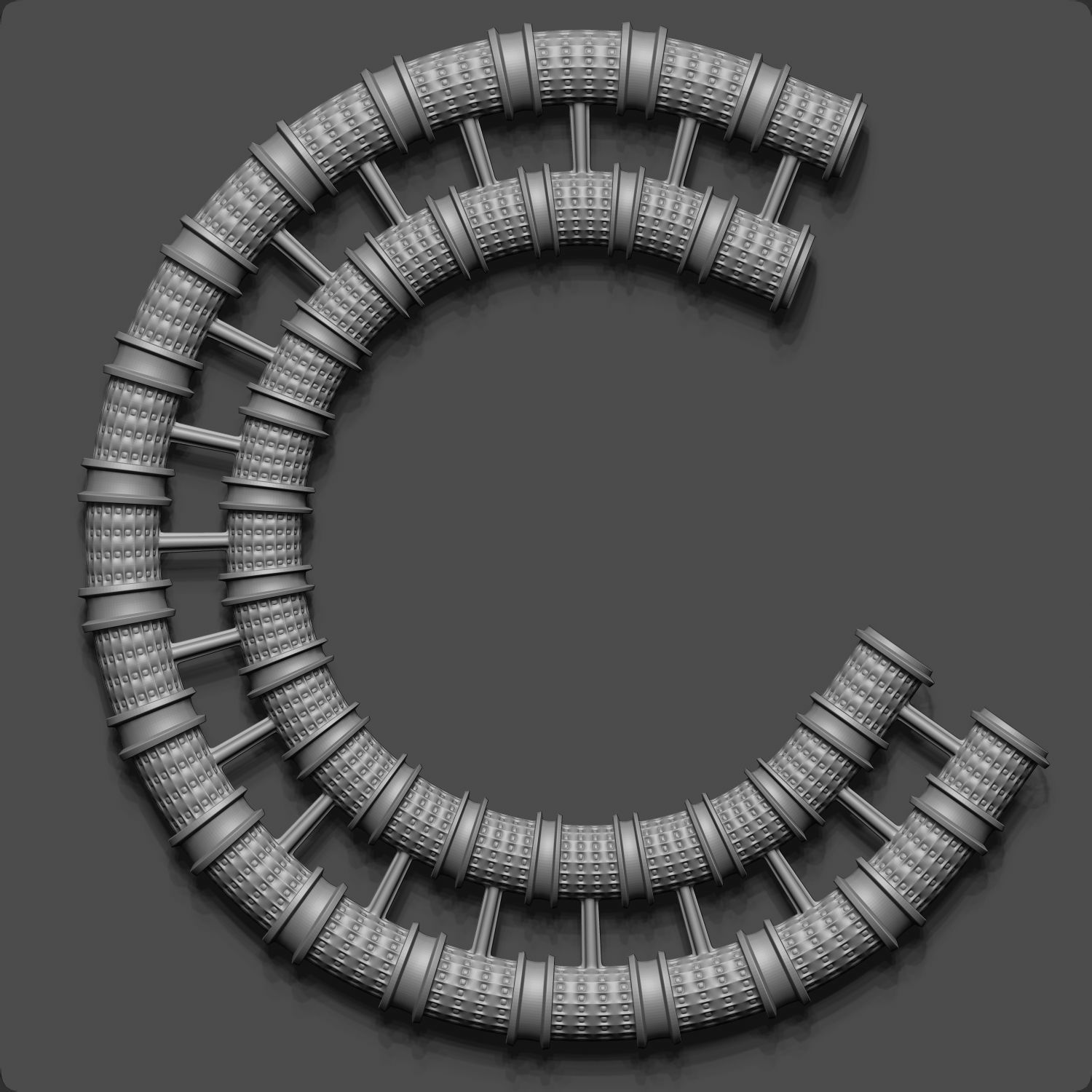 55 IMM Brushes Hoses And Tubes Low-poly 3D model_38
