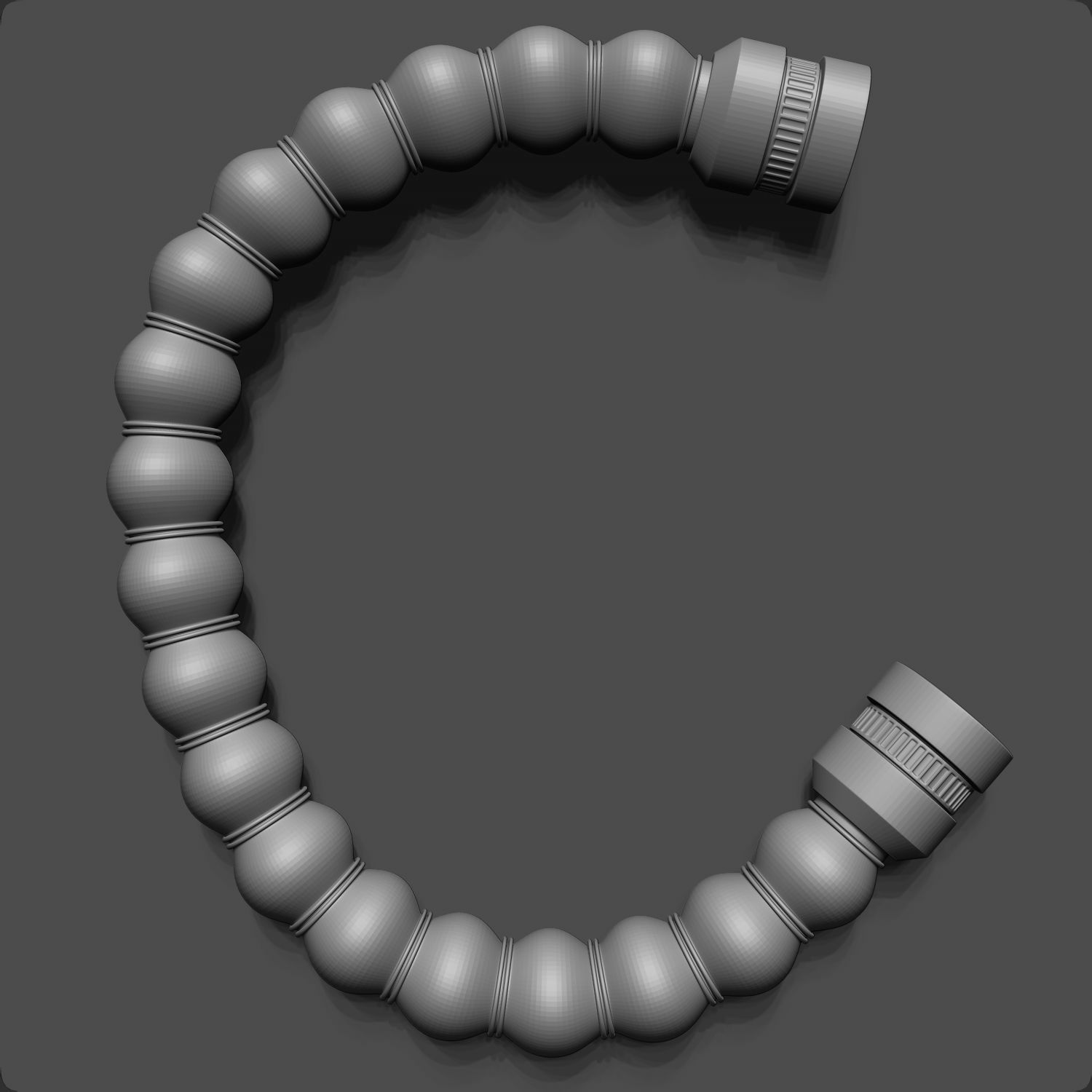 55 IMM Brushes Hoses And Tubes Low-poly 3D model_47