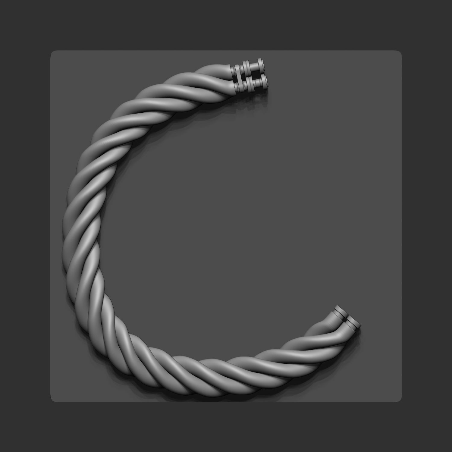 55 IMM Brushes Hoses And Tubes Low-poly 3D model_21