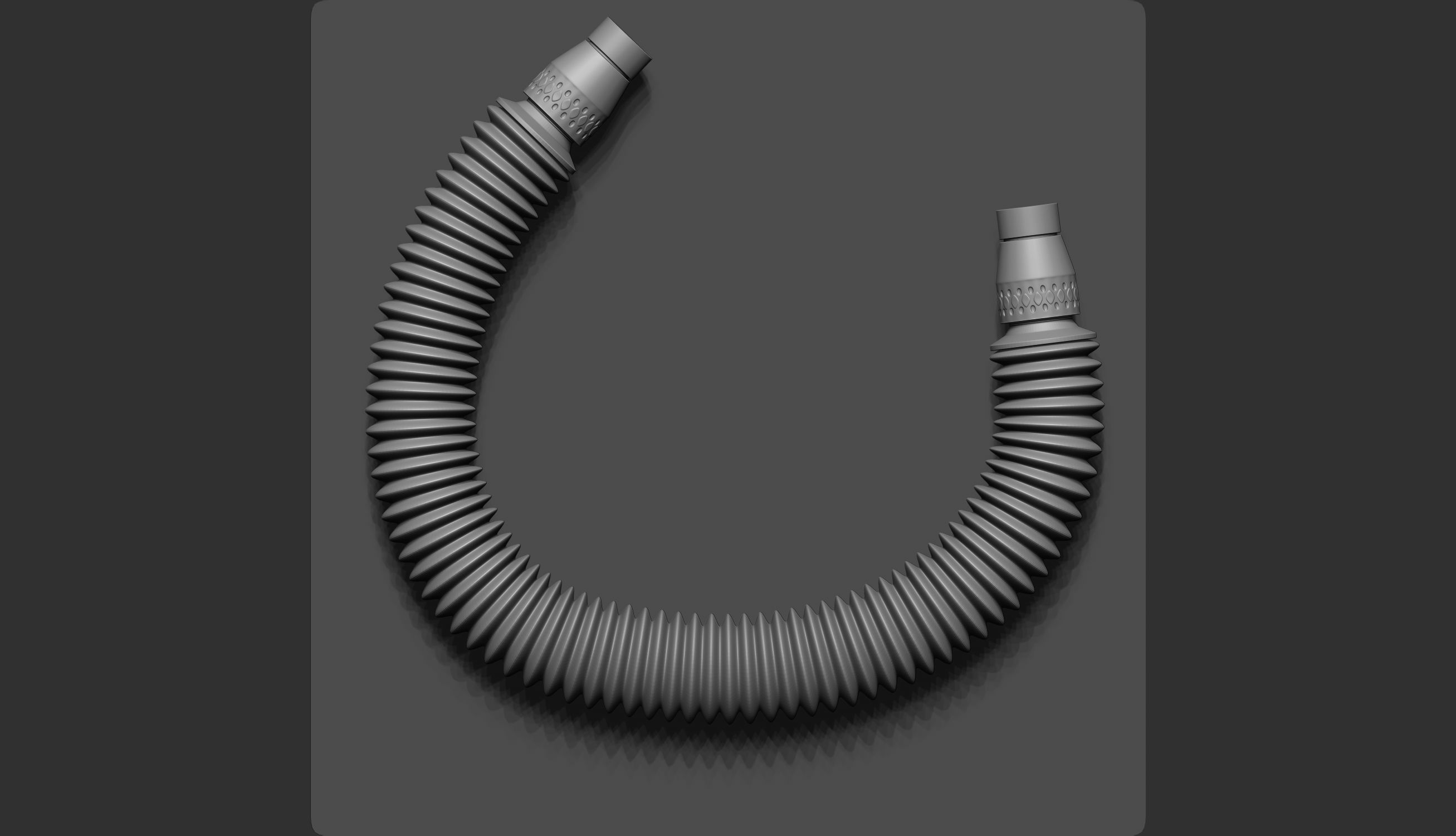 55 IMM Brushes Hoses And Tubes Low-poly 3D model_6