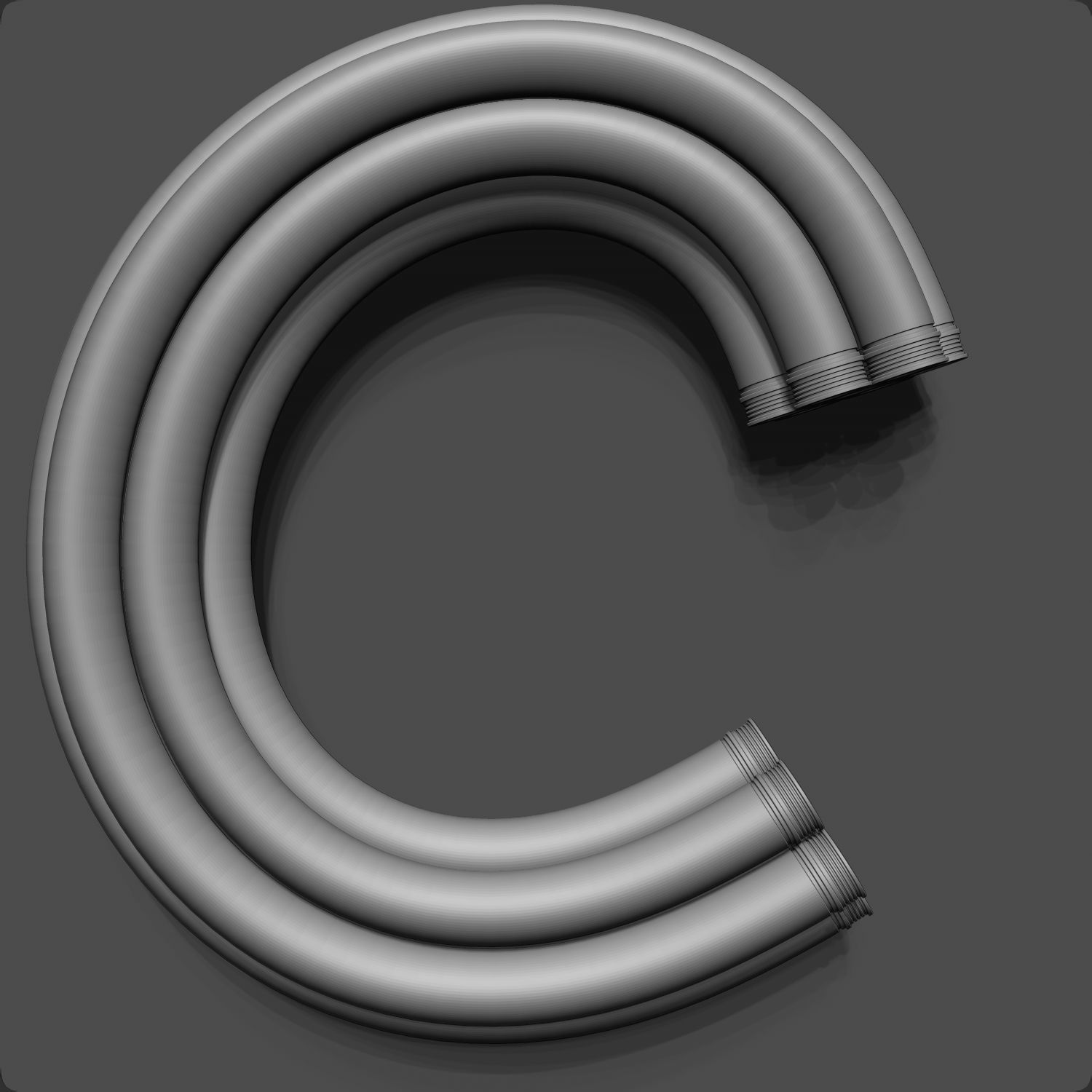 55 IMM Brushes Hoses And Tubes Low-poly 3D model_52