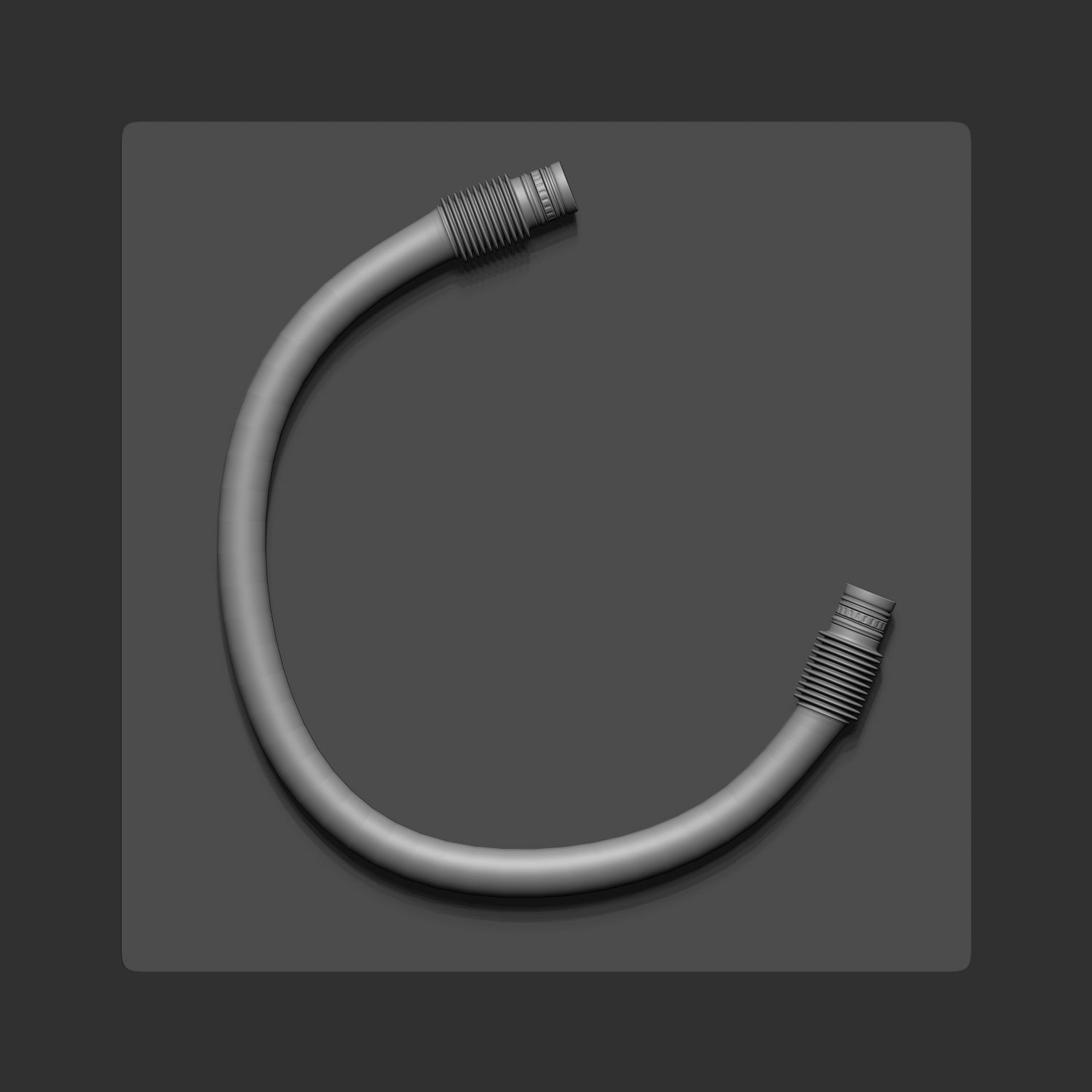 55 IMM Brushes Hoses And Tubes Low-poly 3D model_16