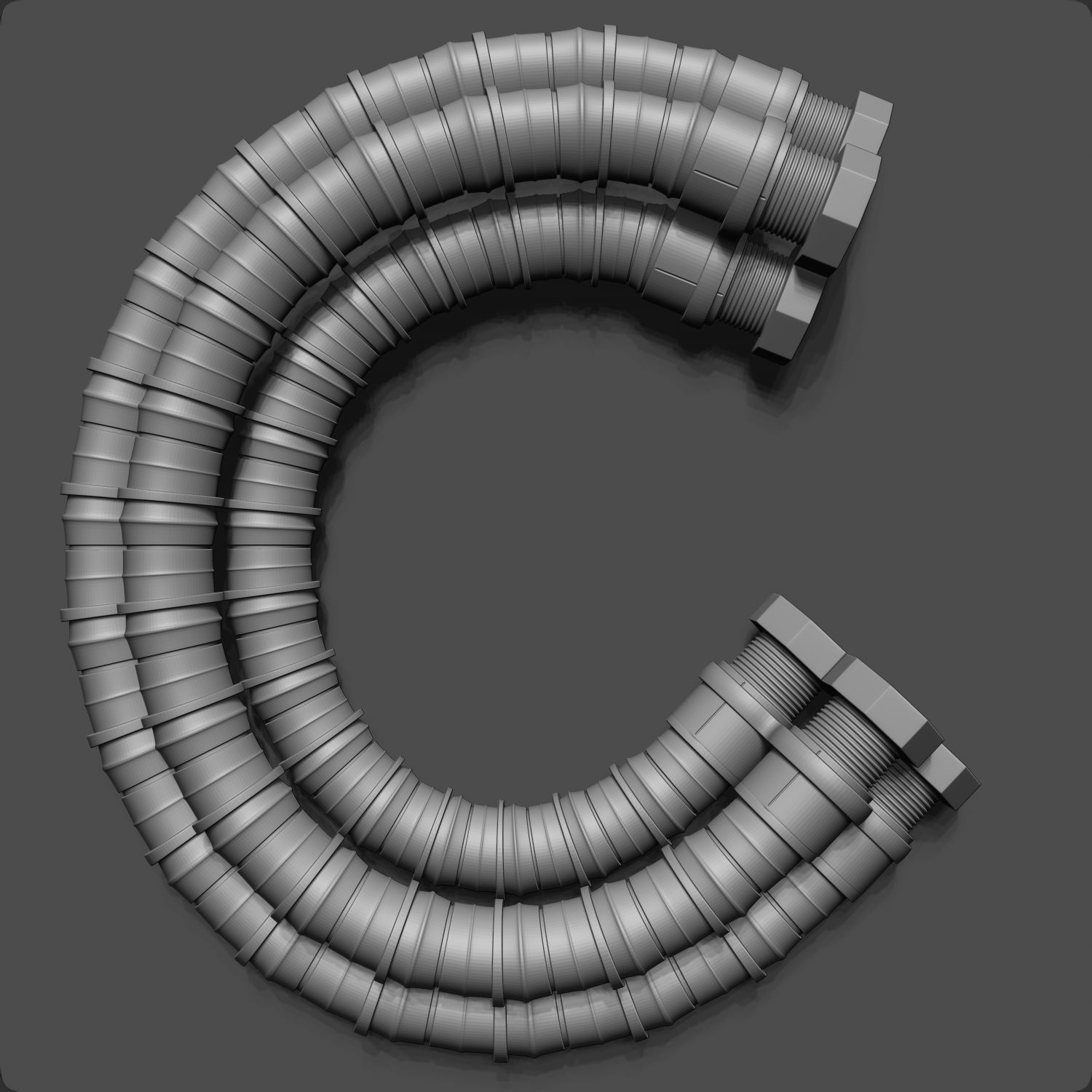 55 IMM Brushes Hoses And Tubes Low-poly 3D model_57