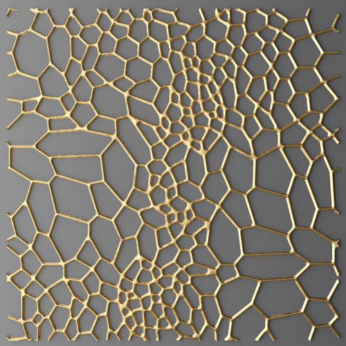 Panel lattice grille 3D 24 3D model